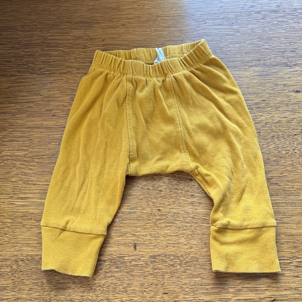 Kate Quinn, Mustard Yellow Baby Pants, 6-12m
